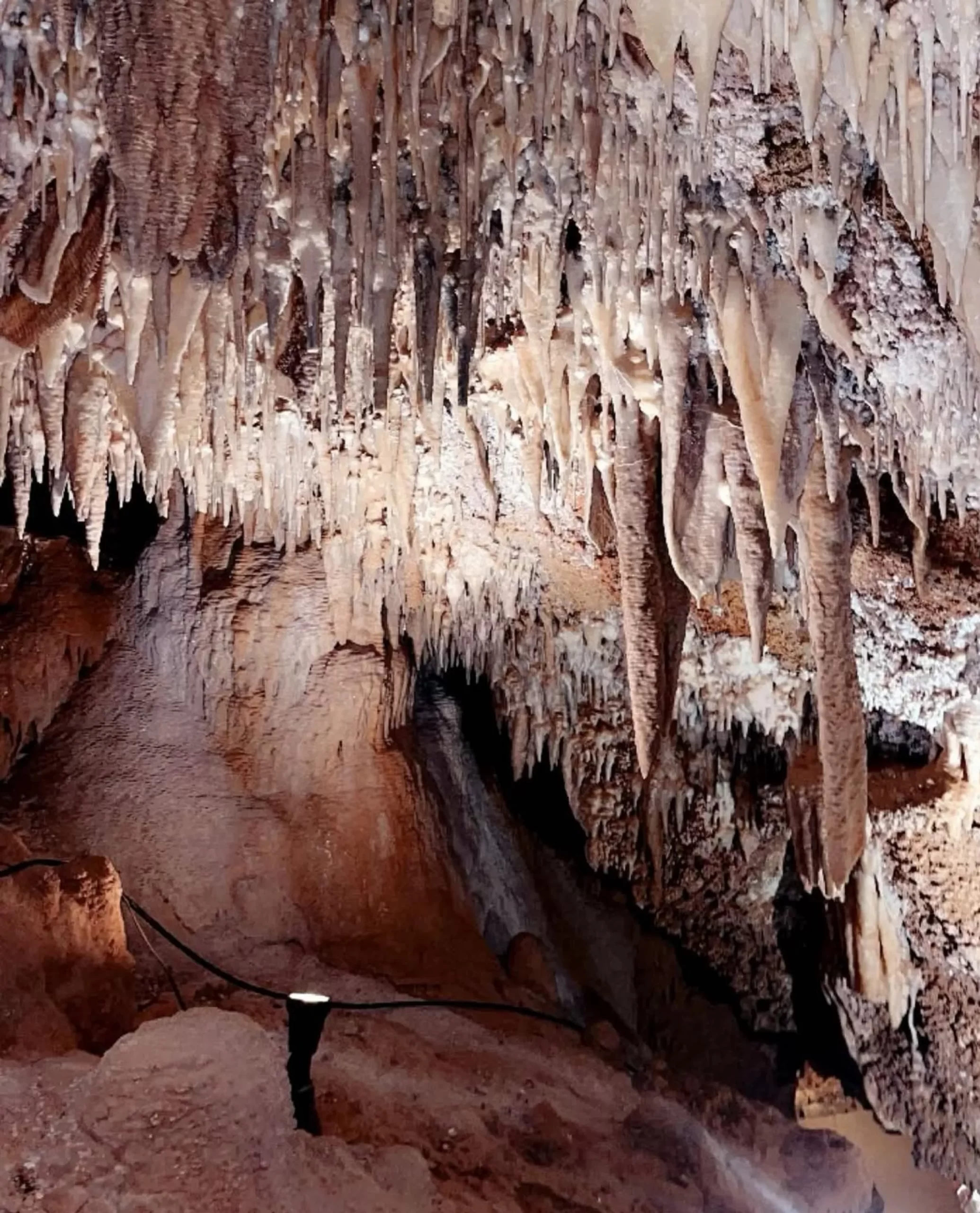 calcite formations, Blue Mountains