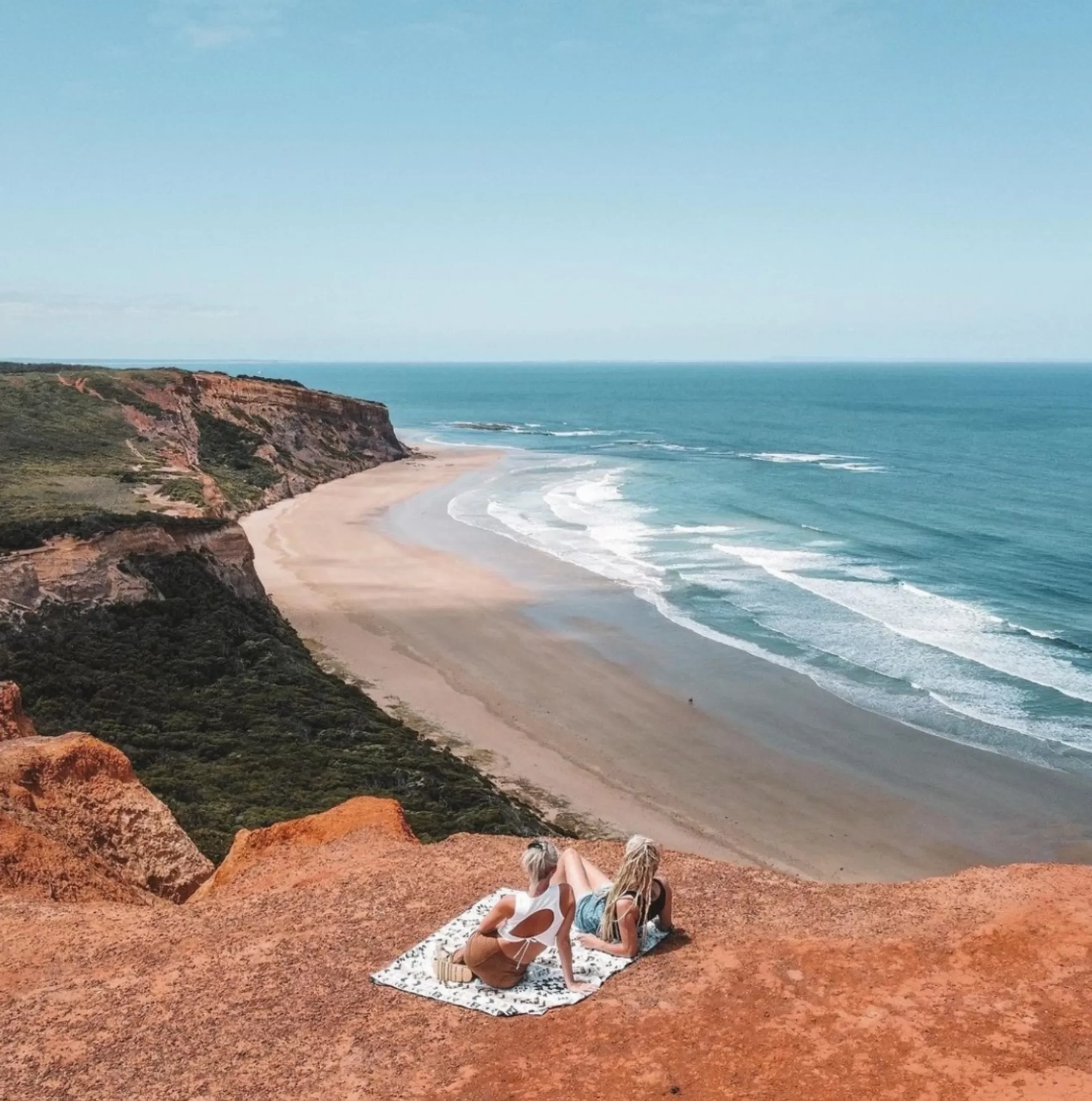 rock platforms, Point Addis