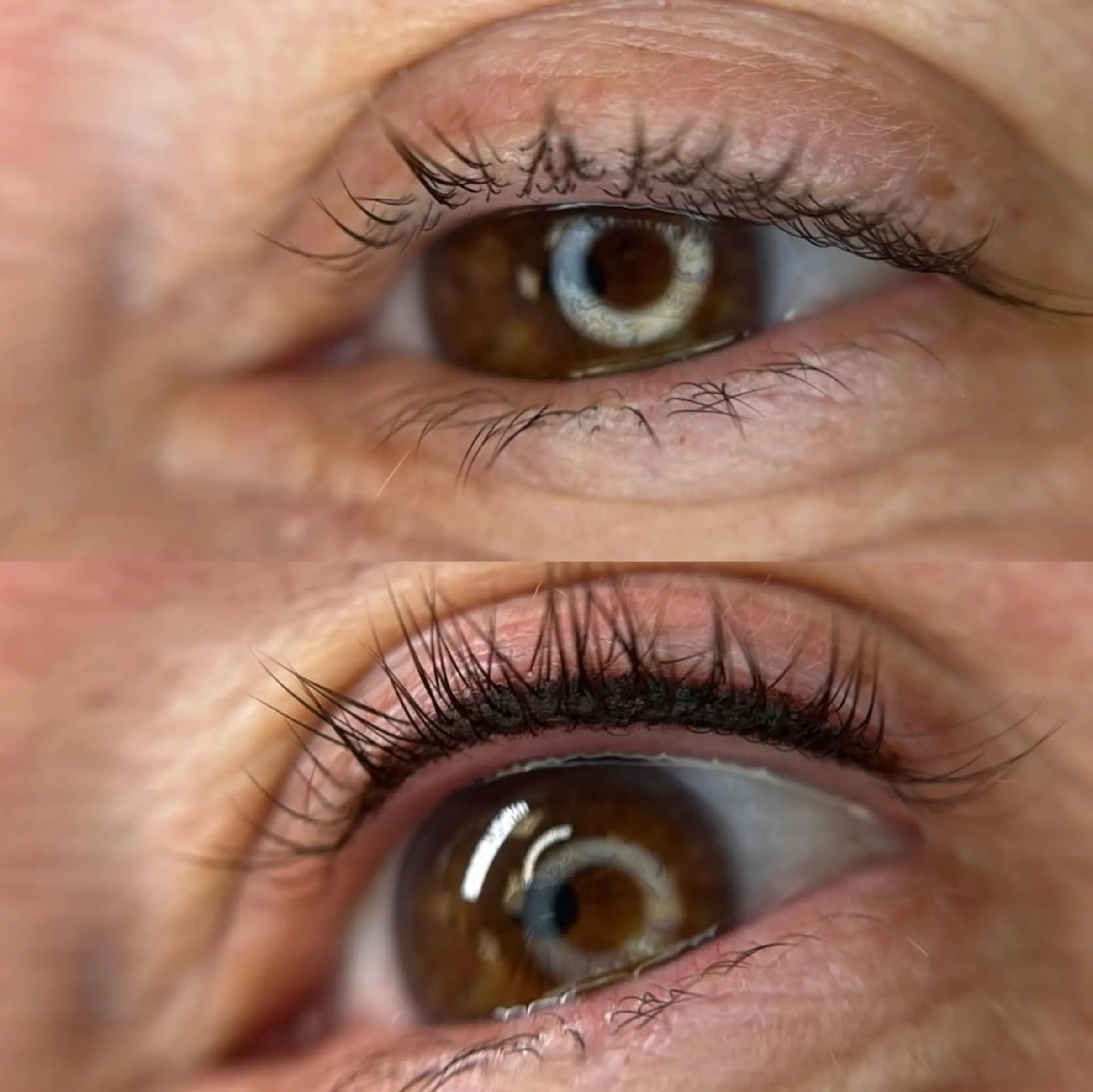 Lash Line Tattoo Colour for Mature Eyes