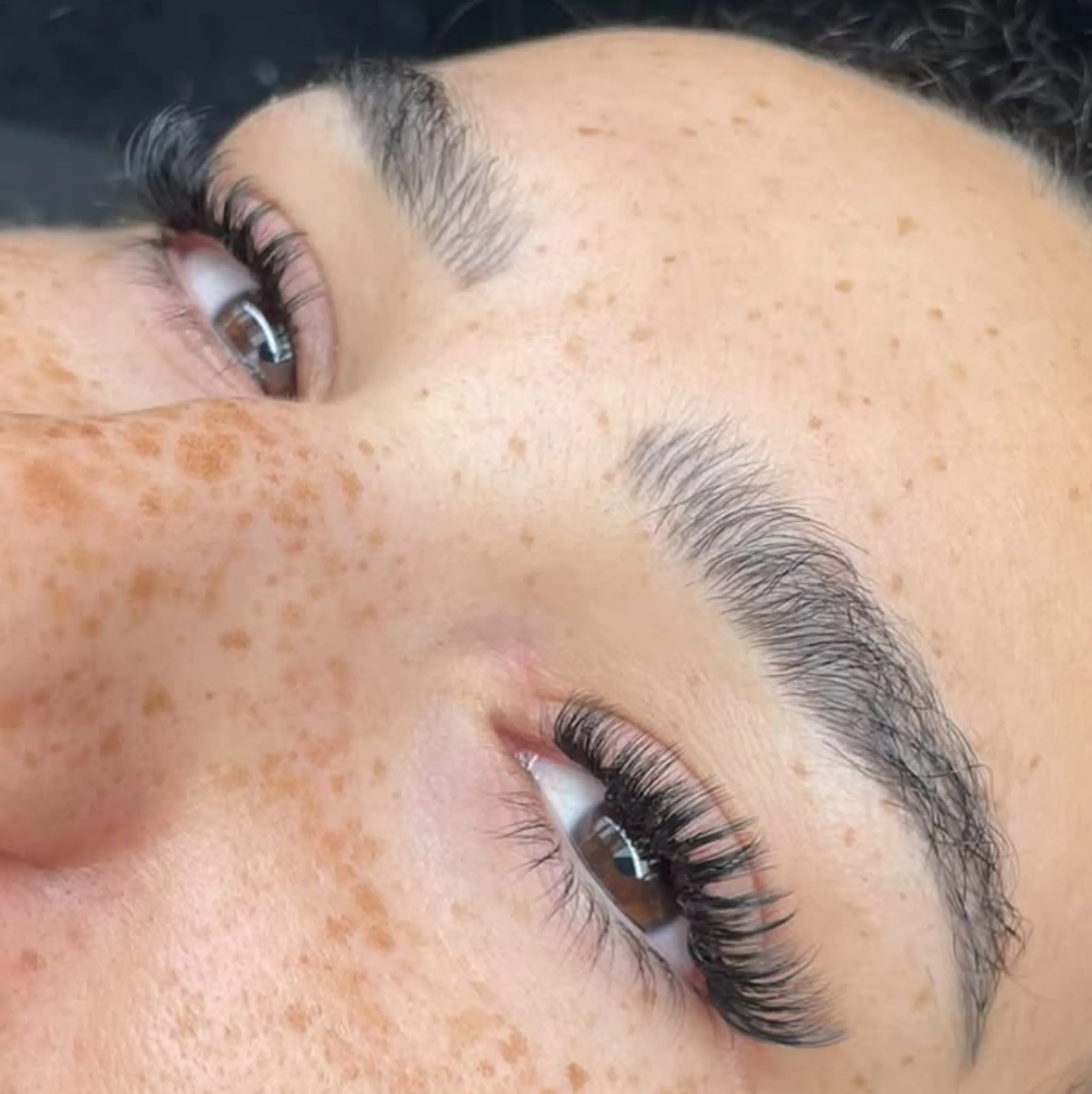 Hollywood brows trend