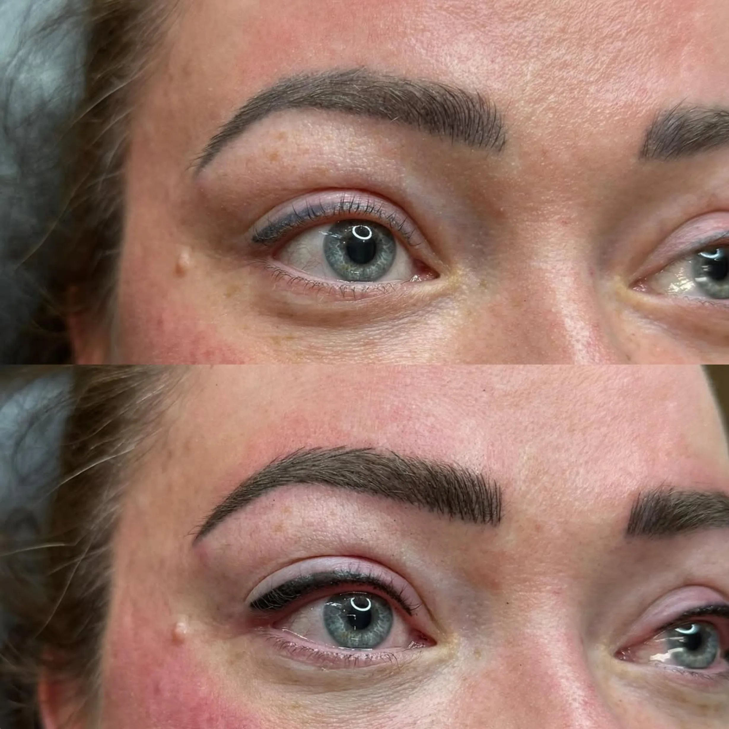 celebrity eyebrow microblading