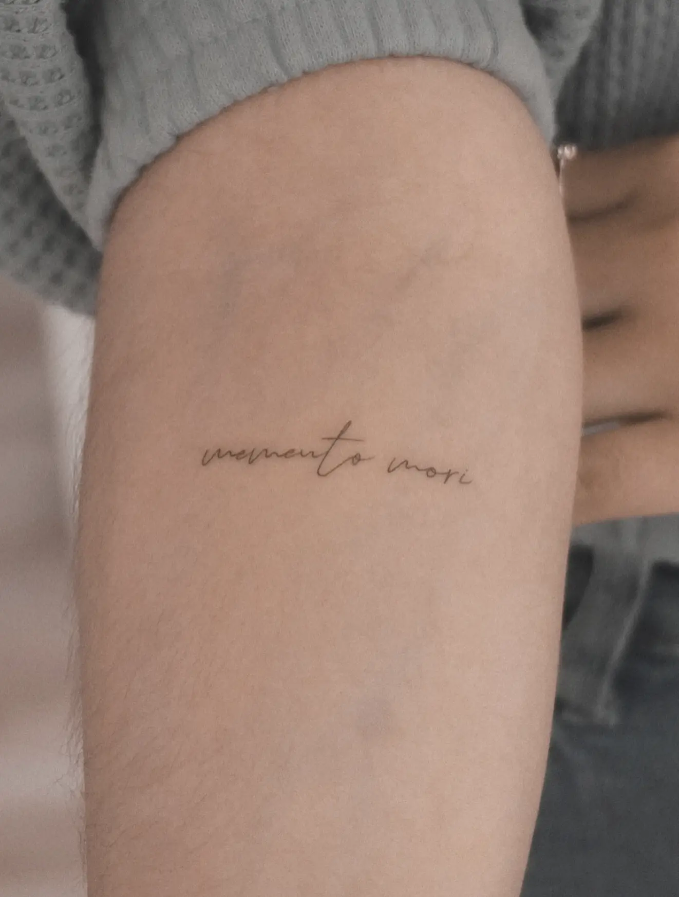 butterfly fine line tattoo