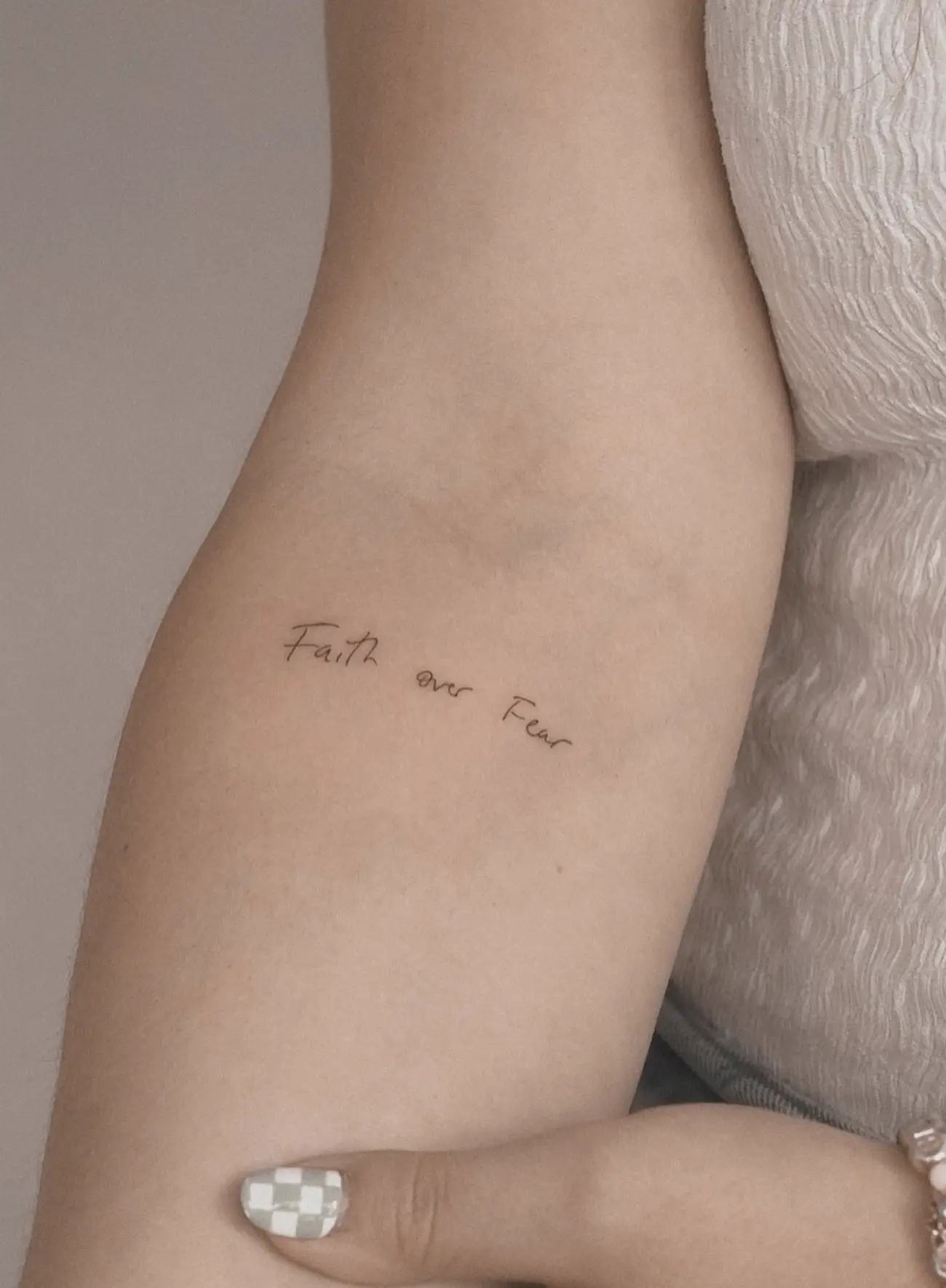 fine line tattoo after 5 years