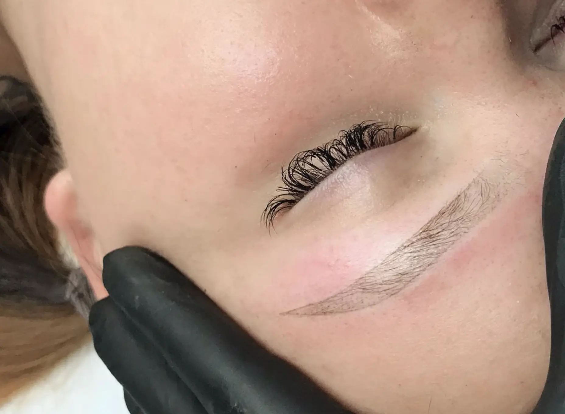ombre brows shading